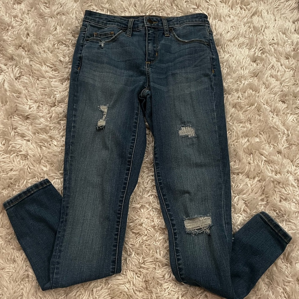 Blue Skinny Jeans